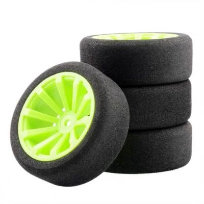 RC Foam Tire Wheel 70x27mm Hex 12mm WLtoys HSP HPI MST 1/16 1/14 1/12 1/10Rc Car - Image 1 of 4