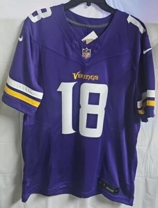 Camiseta deportiva Nike Justin Jefferson Minnesota Vikings Vapor FUSE limitada talla grande  - Imagen 1 de 6