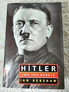 1999 First Edition Hitler 1889-1936 Hubris by Ian Kershaw Hardcover w/ DJ Collec - Bild 1 von 9