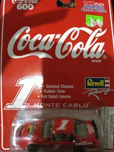 Revell Racing Hot Wheels Coca-Cola 600 Monte Carlo #1 diecast w/ rubber tires - Picture 1 of 1