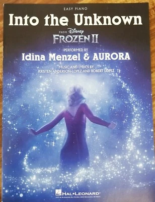 Into the Unknown (from Frozen 2) - Easy Piano Sheet Music (Idina Menzel) Disney  - Image 1 of 2