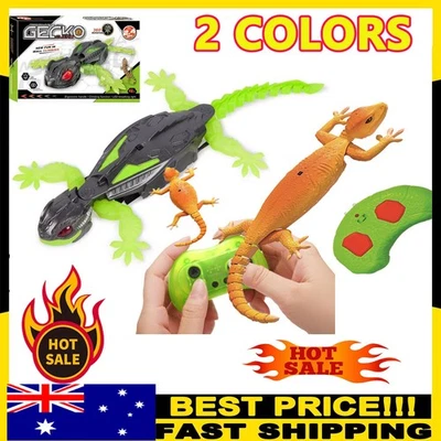 Wall Crawler Gecko, Rechargeable Remote Control Robot Kids Toys, Climbs up Walls - image 1 of 4