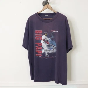 VTG Faded David Ortiz Big Papi Boston Red Sox T Shirt Men’s XL 04 World Series - Picture 1 of 6