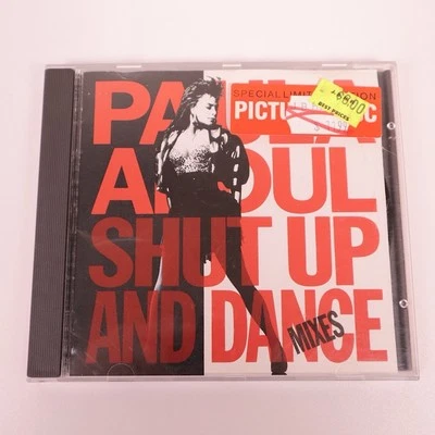 Paula Abdul - Shut Up And Dance: The Dance Mixes CD, 1990 Picture Disc RARE - Image 1 of 3