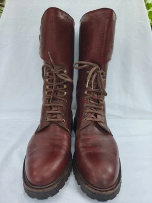 Bottes de chasse Rey Pavón Espagne à lacets 2 boucles semelles Vibram bottes doublées en cuir - Photo 1/4