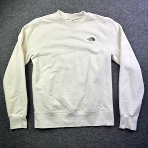 The North Face Sweatshirt Womens XS Crewneck Pullover Fleece Patch Casual Outdoo - Picture 1 of 11