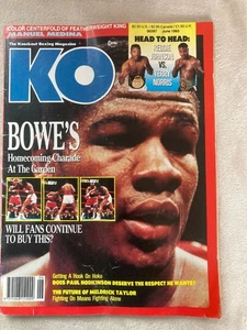 KO  Boxing  Magazine Vintage June 1993 - Picture 1 of 8
