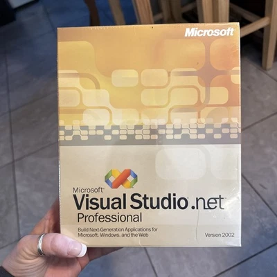 Microsoft Visual Studio.NET 2002 Professional Edition - NEW SEALED - Image 1 of 4