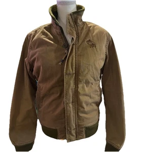 Chaqueta Abercrombie Y2K Harrison Juvenil XL Para Hombres S Forrada de Piel Sintética Edición # A/1892 - Imagen 1 de 10