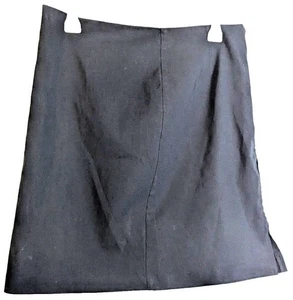 Gemilli vintage black skirt made in USA M zip 32/20 preowned - Picture 1 of 5