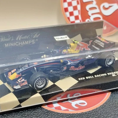 MINICHAMPS 1/43 Red Bull Racing Renault RB4 Mark Webber 2008 400080010 - Image 1 of 4