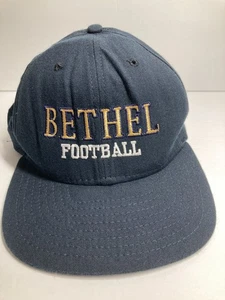 Bethel University of Arden Hills Fußballkappe Mütze Erwachsene mittelblau Druckknopflasche - Bild 1 von 14