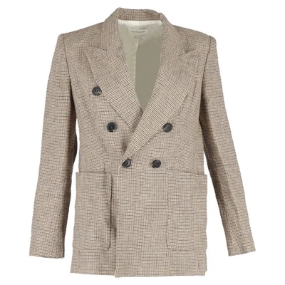 Isabel Marant Double-Breasted Blazer in Brown Wool - Image 1 of 3