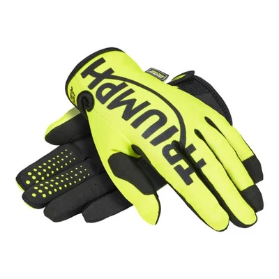 Gants De Moto Pour Homme Triumph Berm MX Noir/Jaune MGVS25508 - Photo 1/4