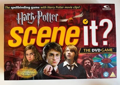 Harry Potter Scene It DVD Board Game 2005 Mattel Complete - Image 1 of 4