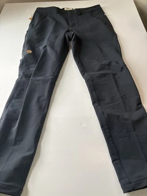 Pantalones elásticos de invierno Fjall Raven para hombre Abisko 50EU/34US ajuste regular cintura media 32" Foto 1 de 4