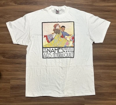 Camisa De Colección The Names Project Tour SIDA Edredón Cultura Mary Engrlbriet EE. UU. Talla 2XL Foto 1 de 4