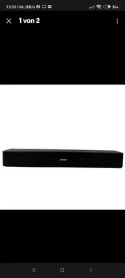 Bose Solo 5 TV Soundbar Soundsystem Bluetooth Heimkinosystem - Bild 1 von 2