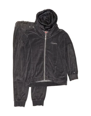 CHAMPION Womens Velour Full Tracksuit UK 18 XL  Grey AC02 - Image 1 of 4