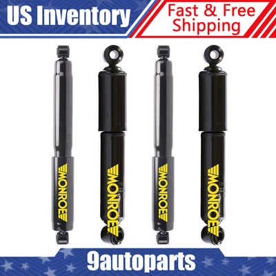 Monroe Front Rear Shocks Absorber Fits 1949-1950 Jeep Willys 4 _AP - Image 1 of 4