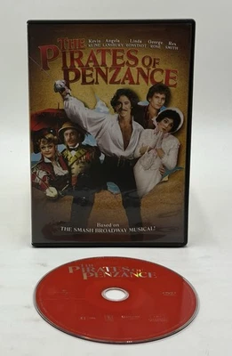 The Pirates of Penzance DVD *No Scratches* Kevin Kline & Angela Lansbury OOP Foto 1 de 4