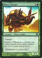 MTG - Shards of Alara - Rhox Charger - Foil  NM