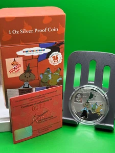 Cook Islands 2013 5$ Soyuzmultfilm Chippolino Chippolino 1Oz Silver Coin - Picture 1 of 2
