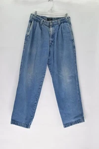 Vintage Dockers Khaki Women Size 32 X 30 Blue Denim Jeans - Picture 1 of 7