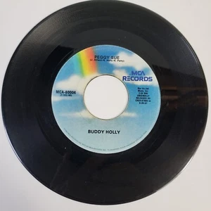 Buddy Holly "Peggy Sue" 45 Vg Tested Jukebox  - Picture 1 of 3