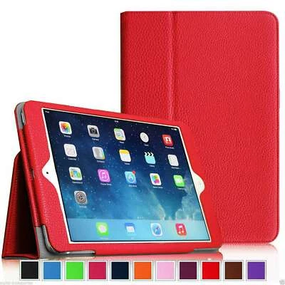 Leather Flip book Stand Case Cover For  Apple ipad Air2 iPad Air 9.7 2017-2018 - Image 1 of 2