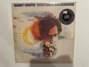 Harry Chapin Verities & Balderdash Vinyl LP VG+/EX 1974 White Label Pressing - Picture 1 of 14