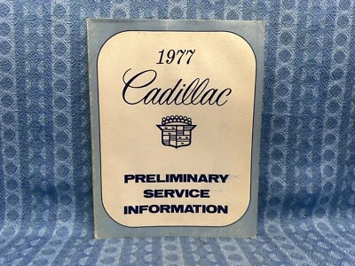 1977 Cadillac Предварительная Сервисная Информация Руководство DeVille Fleetwood - Изображение 1 из 4