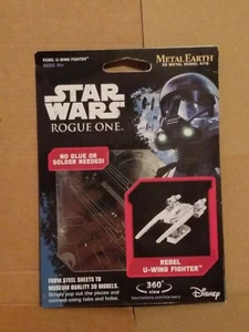 Metal Earth Star Wars Rogue One 3D Metal Model Rebel U-Wing Fighter New! - Picture 1 of 2