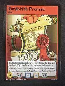 Neopets Forgotten Promise 26/100 Lost Desert Item Non Holo Rare - Bild 1 von 2