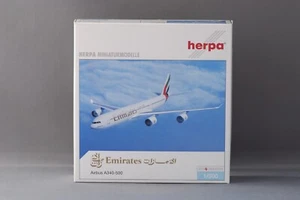 Emirates A340-500, Herpa Wings 507387, 1:500, A6-ERA - Picture 1 of 6