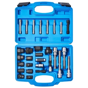 Alternadores KRAFTPLUS juego de brocas juego de llaves de vaso herramienta rueda libre 23 piezas - Imagen 1 de 1