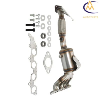 Convertidor catalítico colector con junta 641514 para Ford Focus 2012-2017 2018 2,0 L Foto 1 de 4