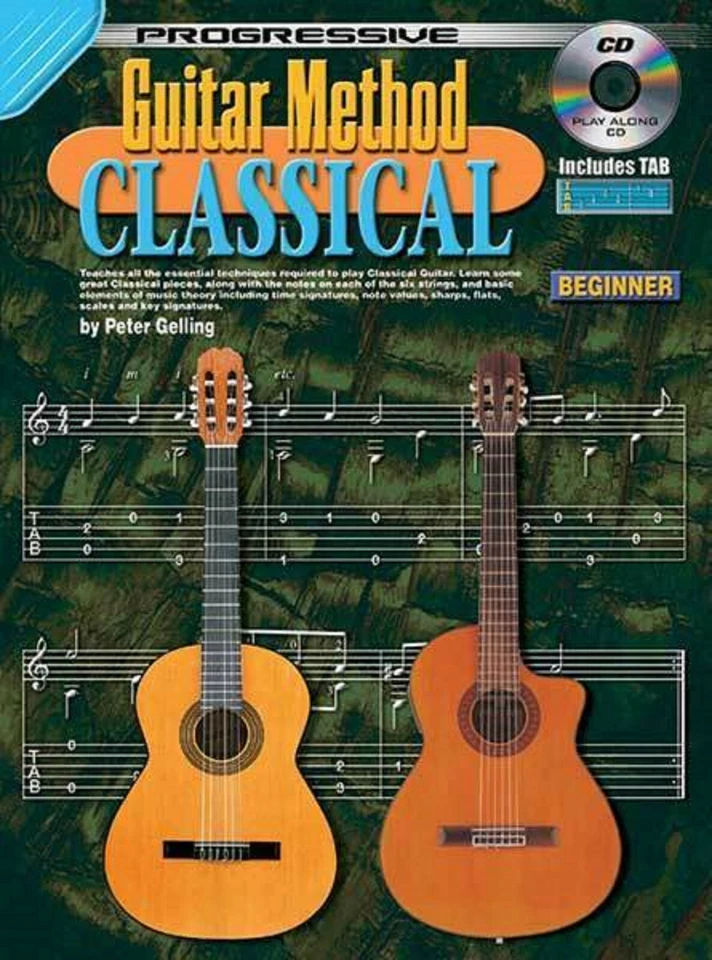 Progressive Guitar Method Classical  with CD for Beginner - Image 1 of 1