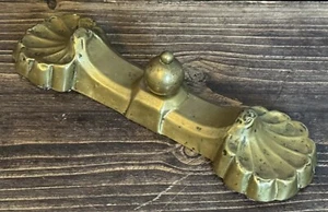 ANTIQUE BRASS & CAST IRON DOOR STOP PAPERWEIGHT VICTORIAN - Picture 1 of 12