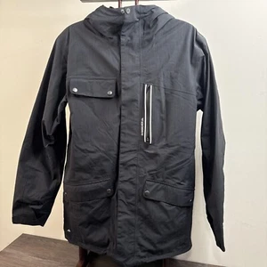 Quicksilver Travis Rice Gore-Tex Black Snowboarding Jacket Size Large - Picture 1 of 9