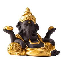 Elephant Ganesha Statue Miniature Hindu Buddha Figurine Tea Pet