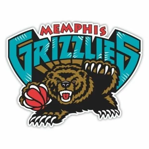 Memphis Grizzlies NBA Logo Basketball Fan Vinyl Sticker for bumper, phone, xbox - Picture 1 of 1