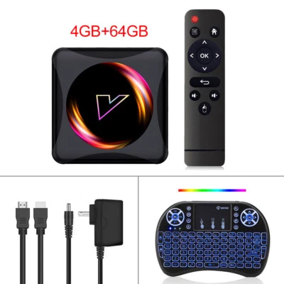 TV Box Android 11 Android 10 4G 64GB 32 - Immagine 1 di 4