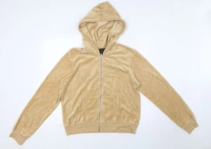 Moda International Womens Brown Jacket Size L Zip - Picture 1 of 10