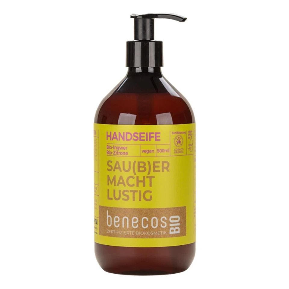 Ingwer Zitrone - Handseife 500ml | BENECOS - Bild 1 von 1