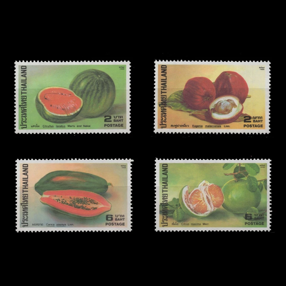 Tailandia (1986) - Juego Frutas MNH Foto 1 de 1