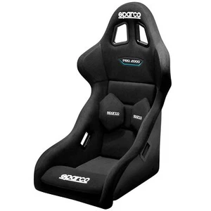 Sparco Pro 2000 QRT Fibreglass Race/Rally Seat in Black – FIA Approved - Afbeelding 1 van 6