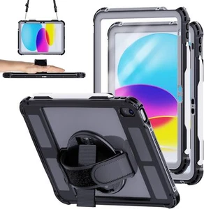 For Apple iPad (A16) 2025 11in Case Waterproof Shockproof Heavy Duty Stand Cover - Picture 1 of 13