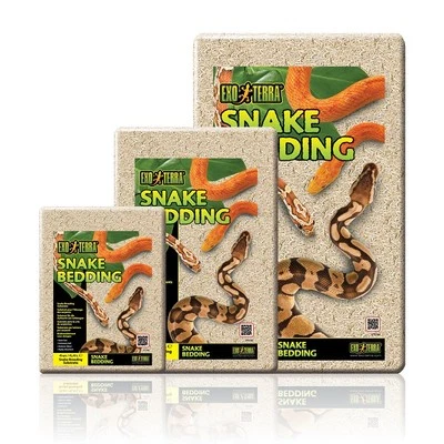 Exo Terra Aspen Snake Bedding Soft Bed Natural Reptile Substrate 4.4L 8.8L 26.4L