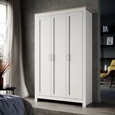 ELEGANT 2/3 Door Multi-purpose Cupboard 180cm Solid Wood Classic Style Wardrobes